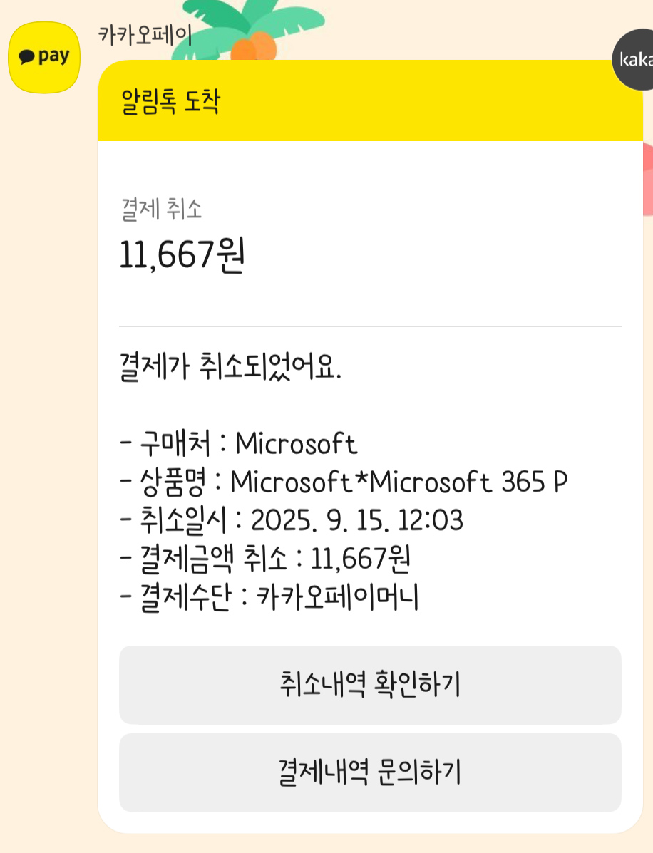 카카오톡 폰트 문의