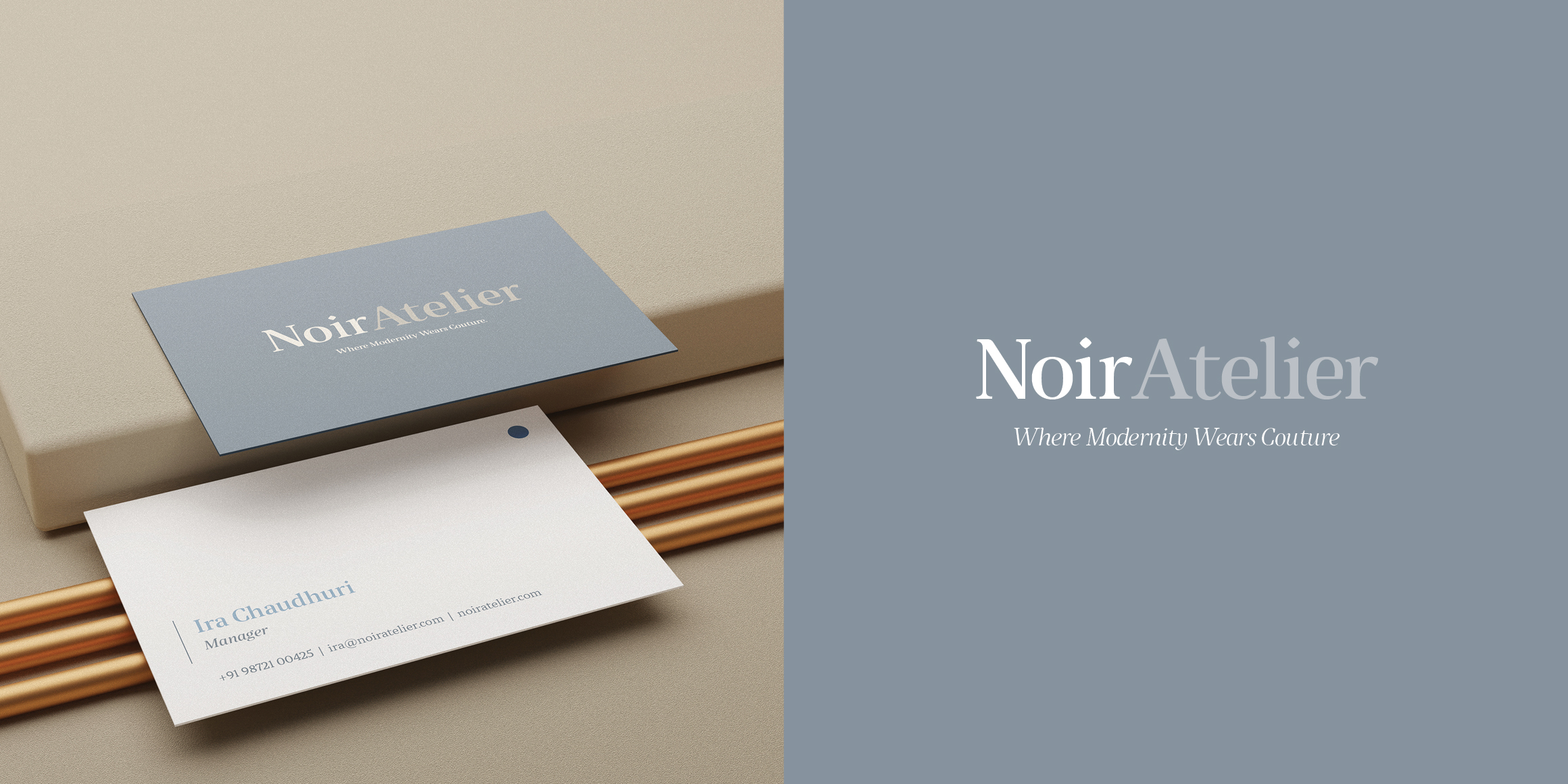 Grata Display font in use