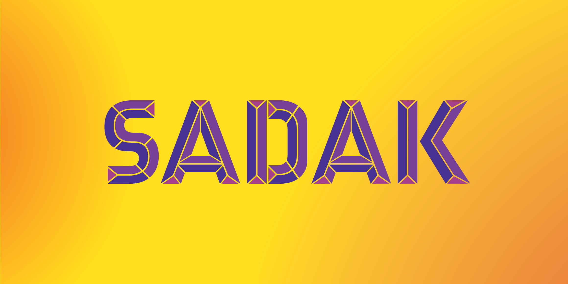 Sadak font in use