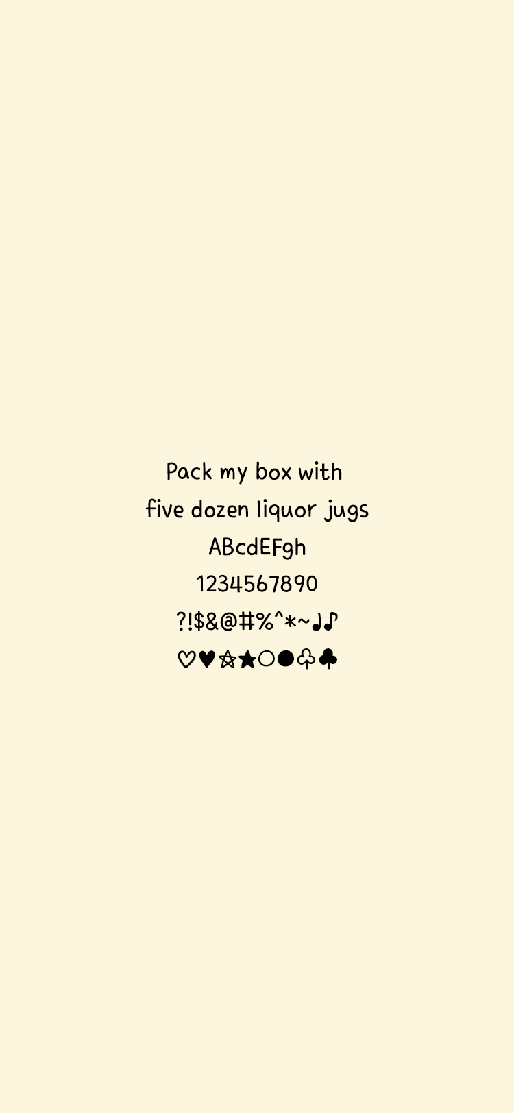 And망고스틴 M font in use