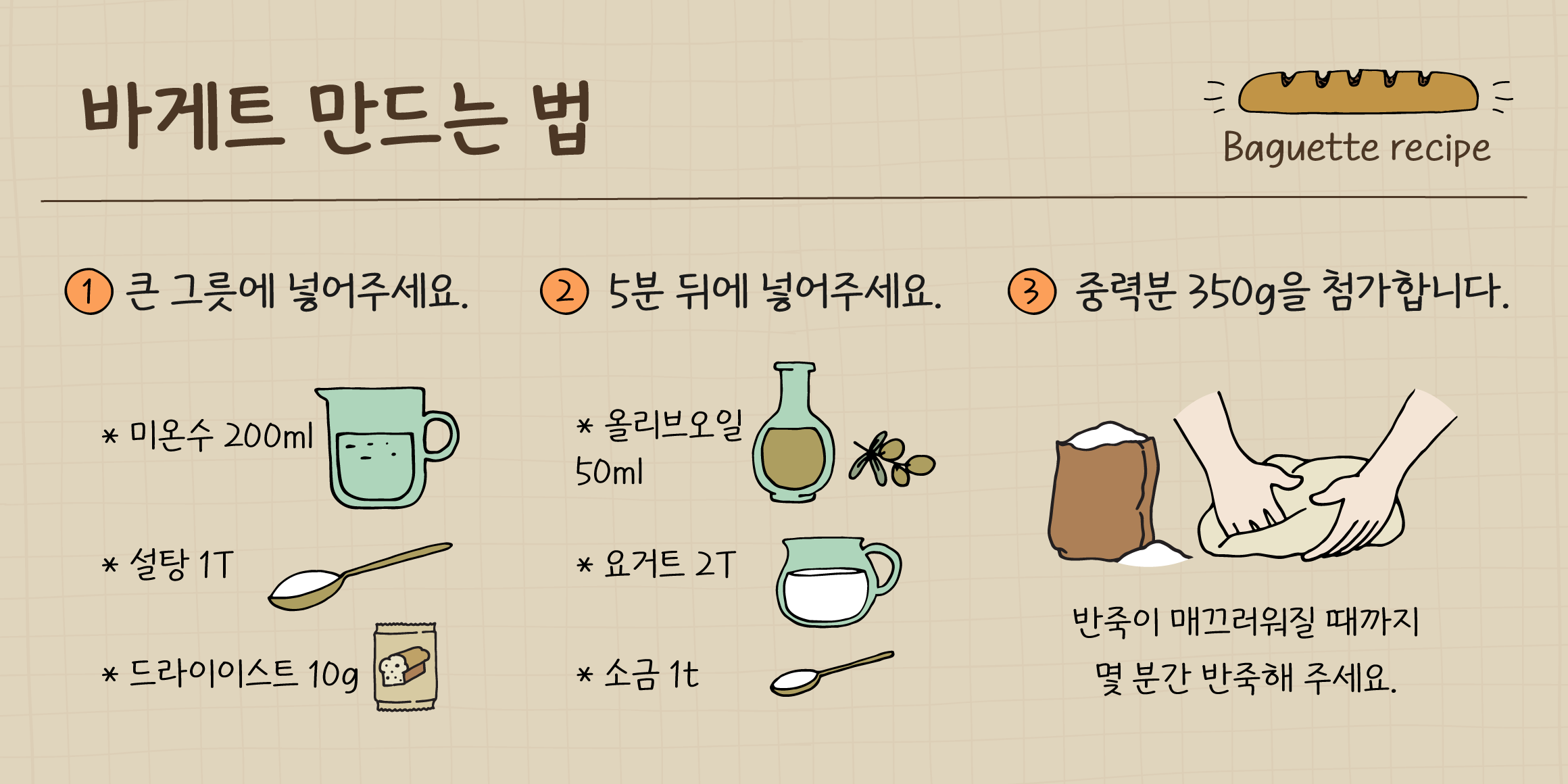 And맑은손글씨 font in use