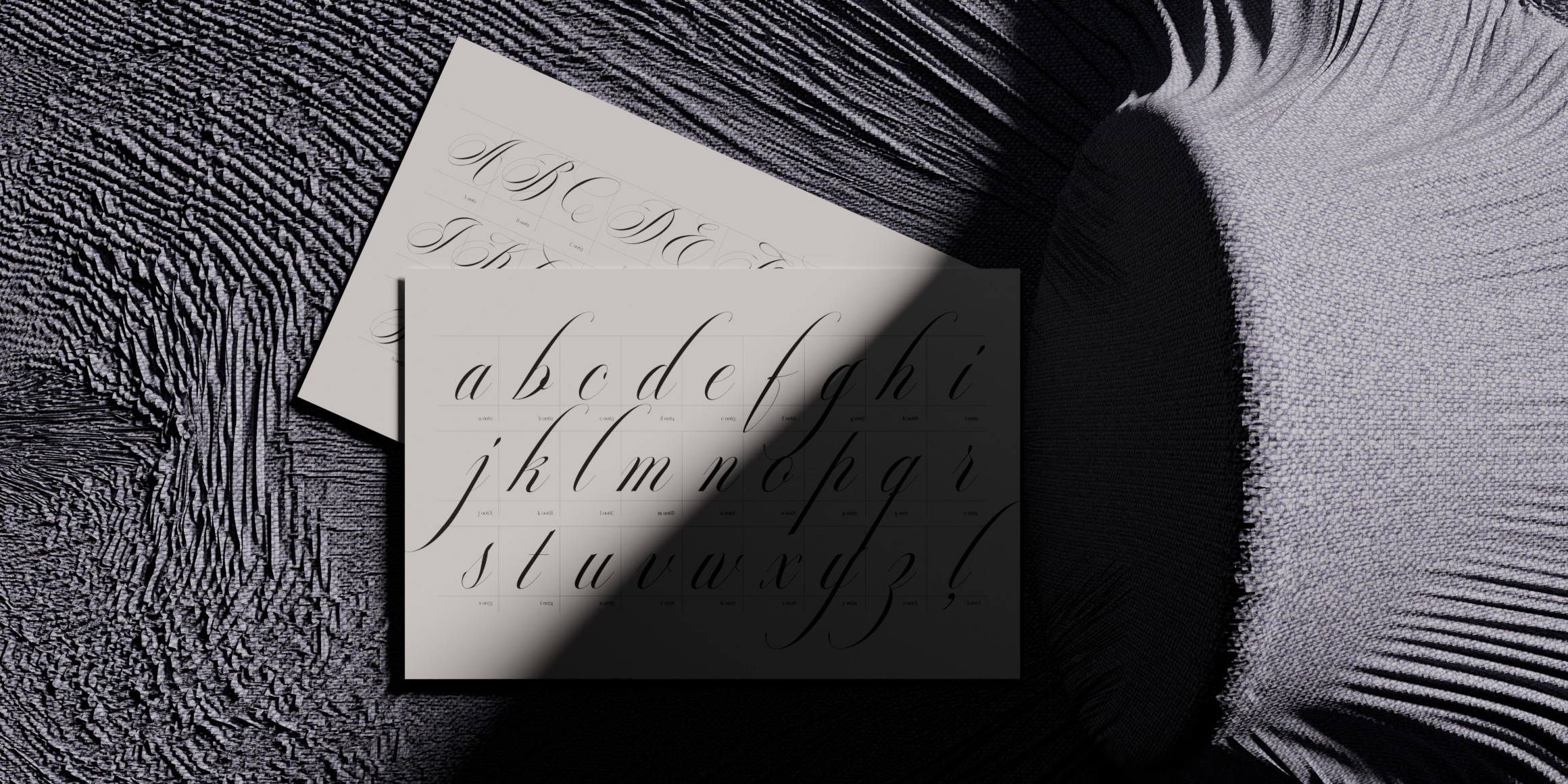 Reichamerina font in use