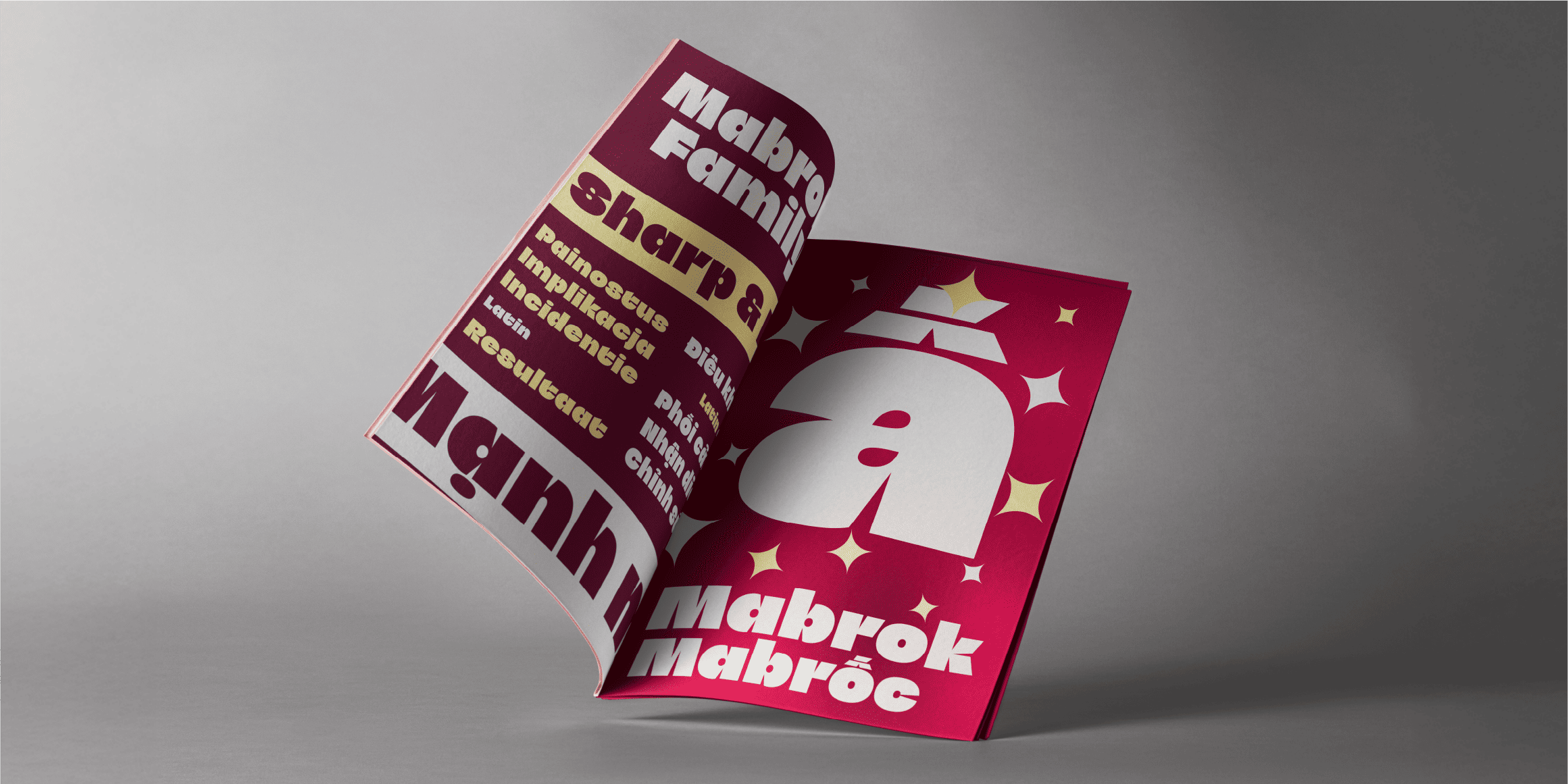 Mabrok Latin font in use