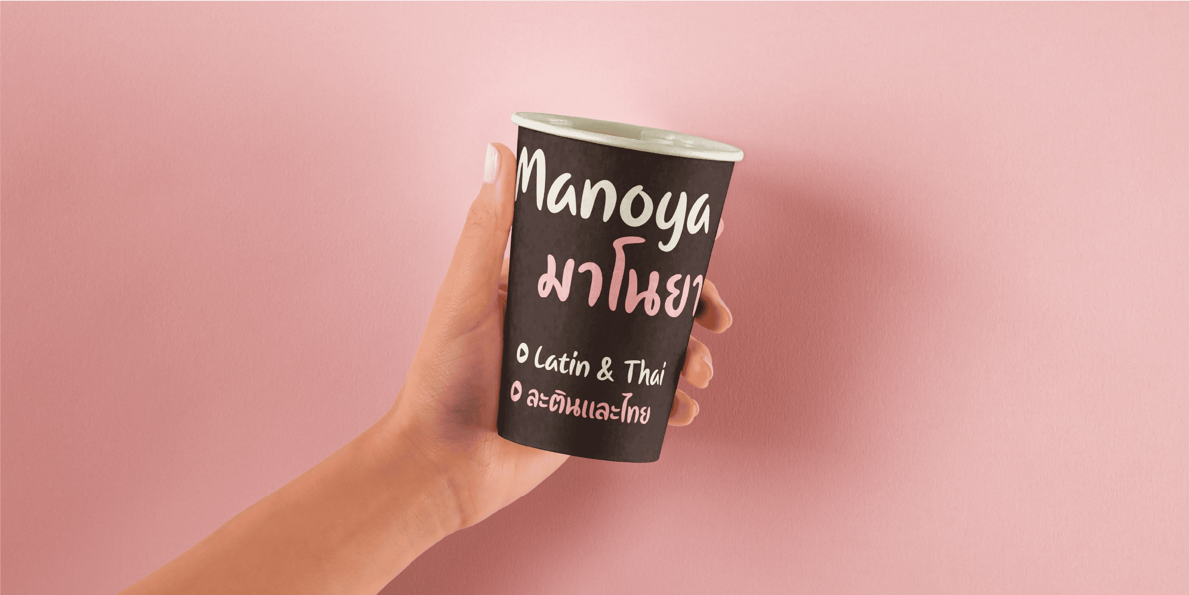 Manoya Thai font in use