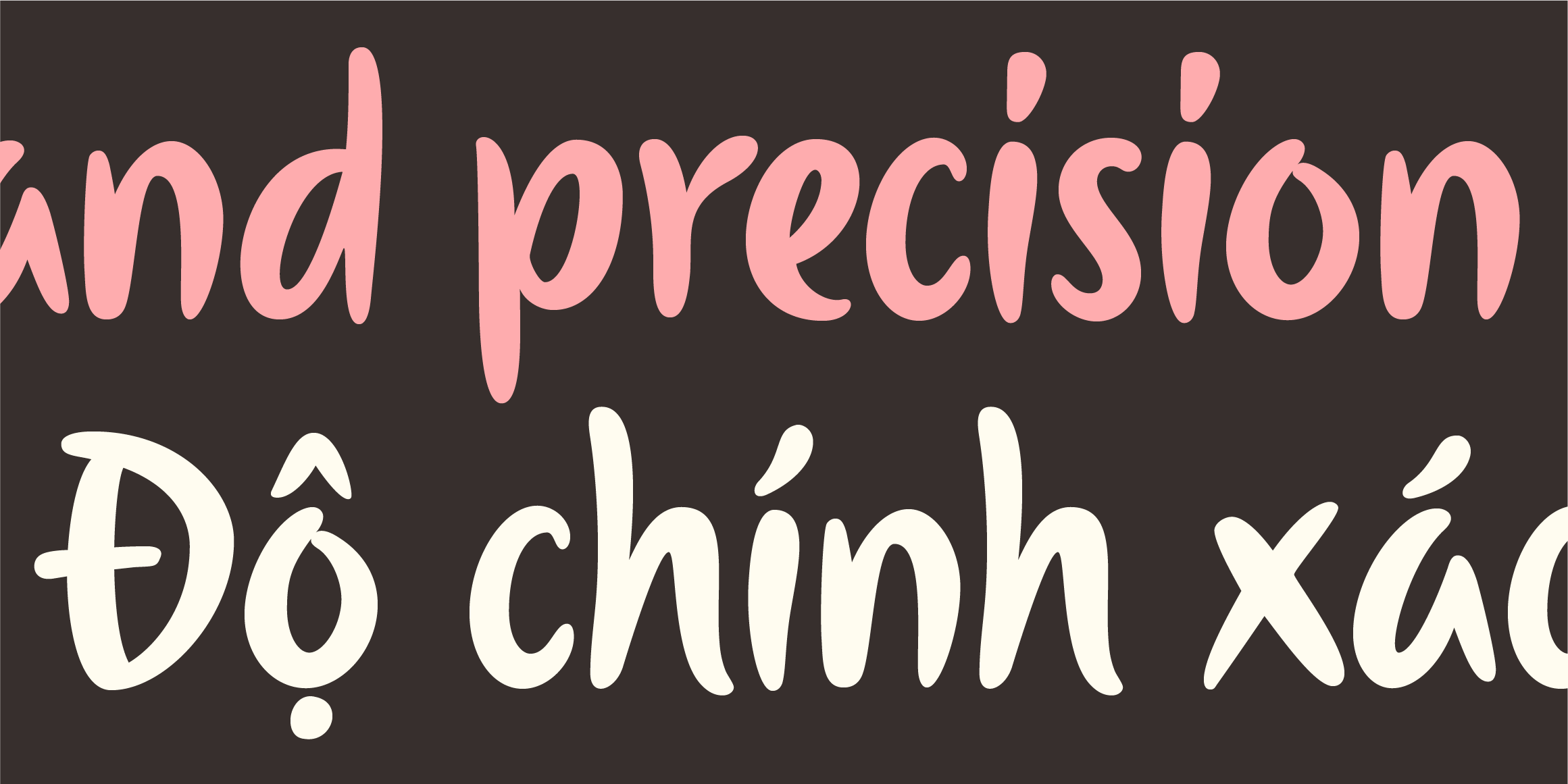 Manoya Latin font in use