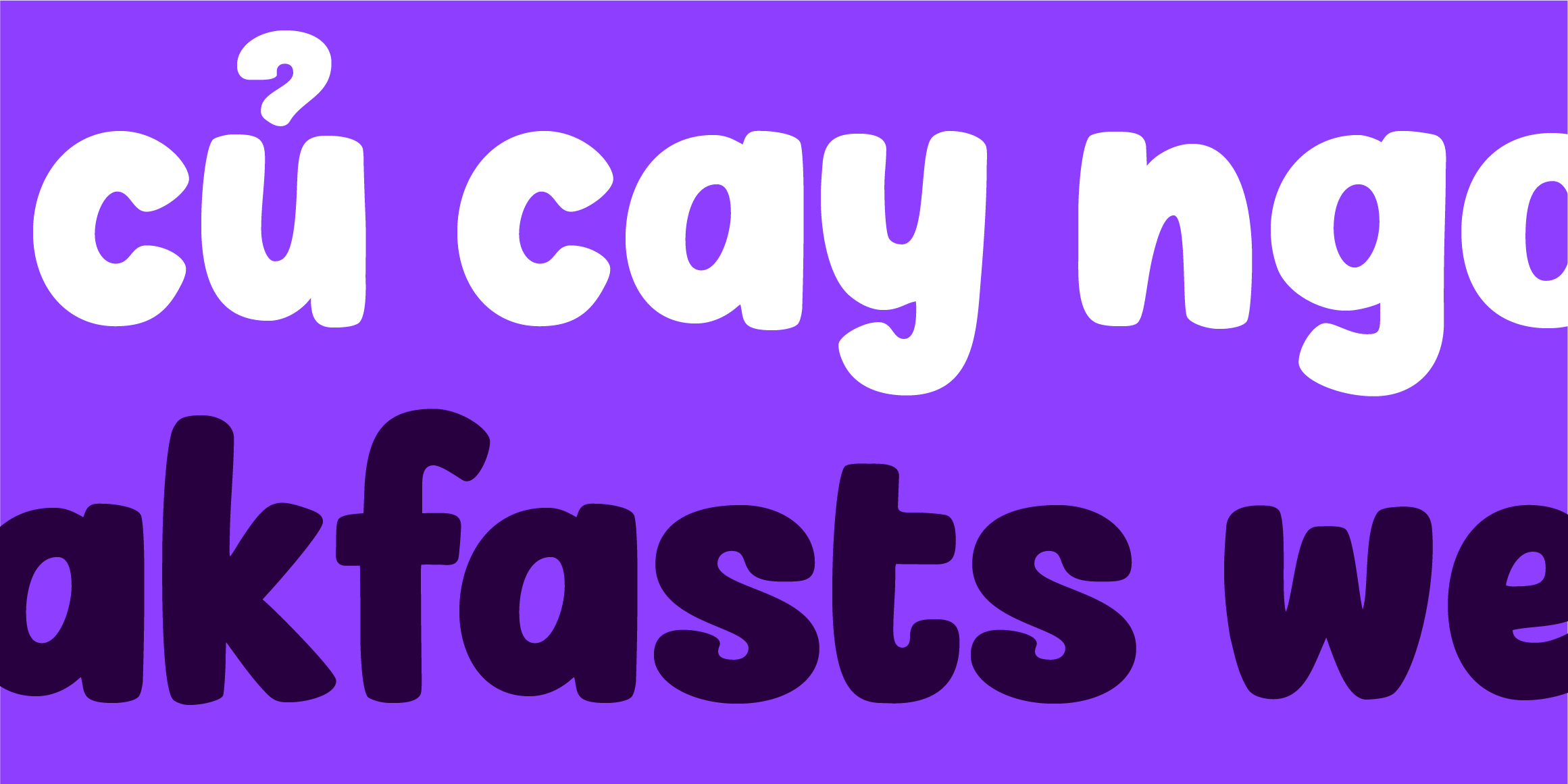 Dolino Latin font in use