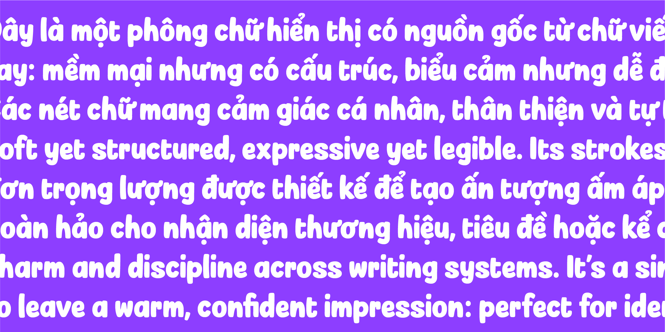 Dolino Latin font in use