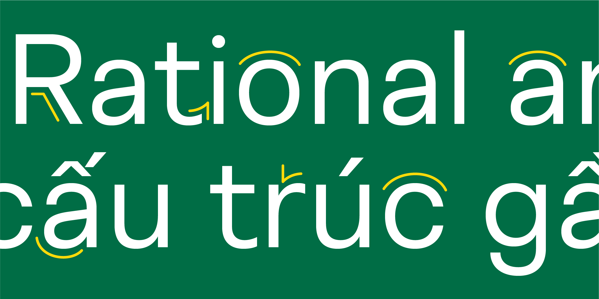 Kefrany Latin font in use