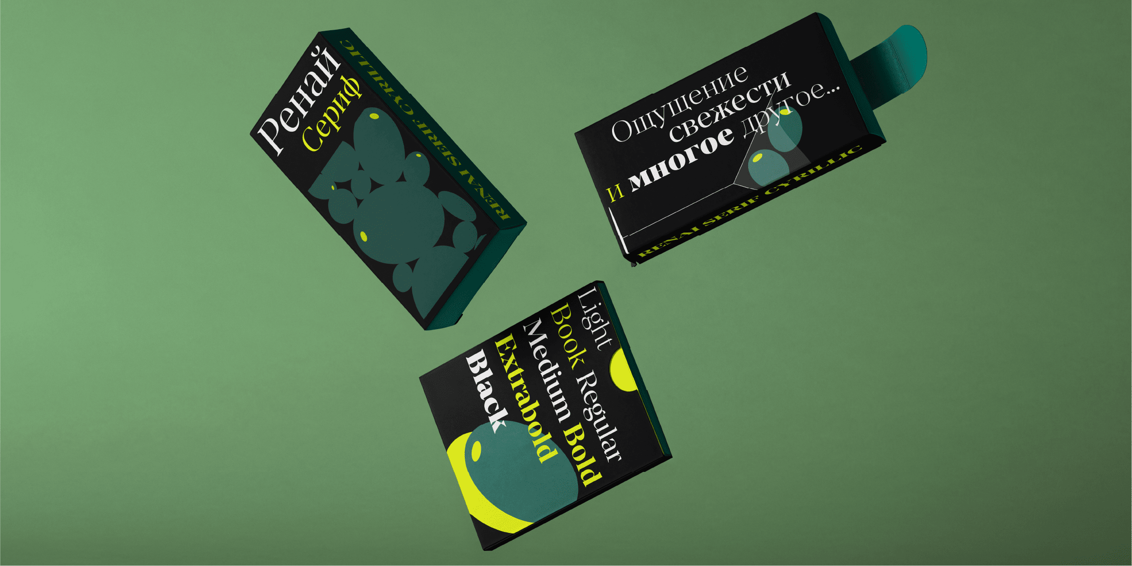 Renai Serif Cyrillic font in use