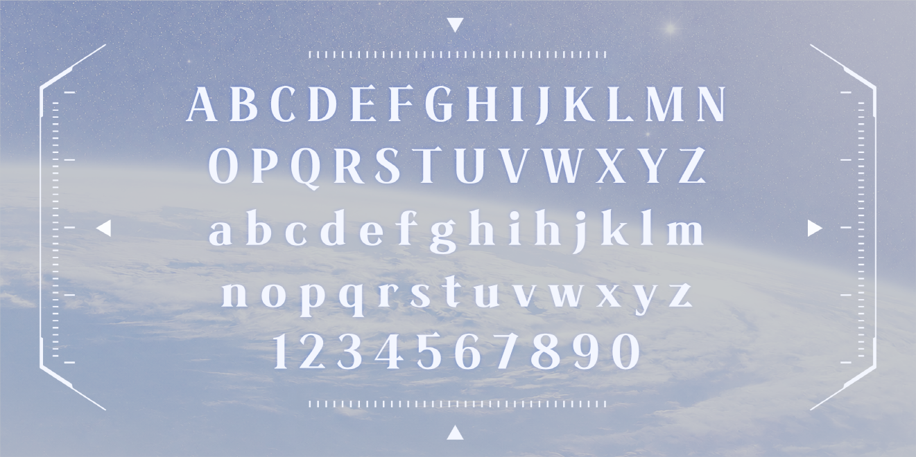 null font in use