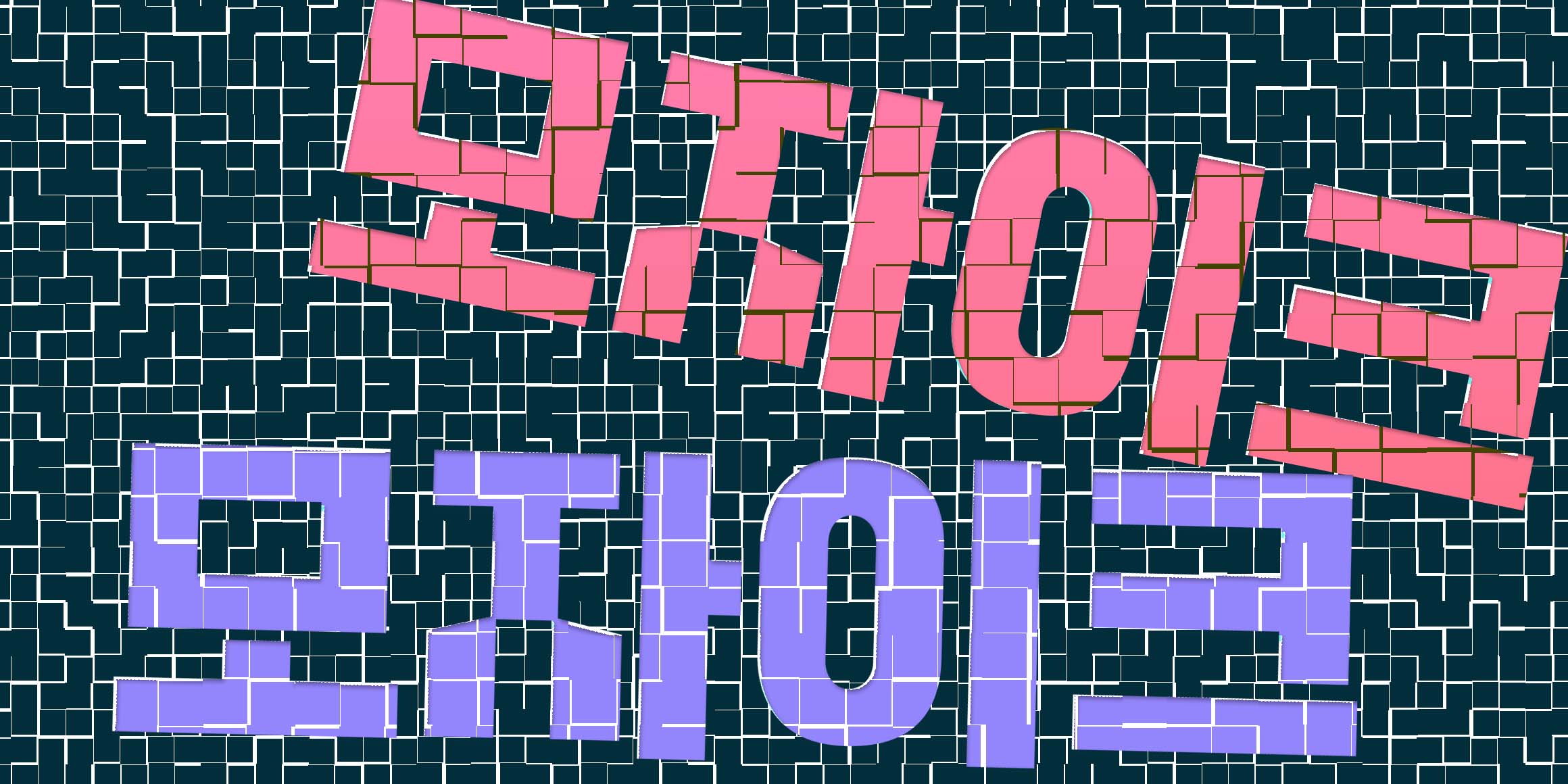 DXMosaic font in use