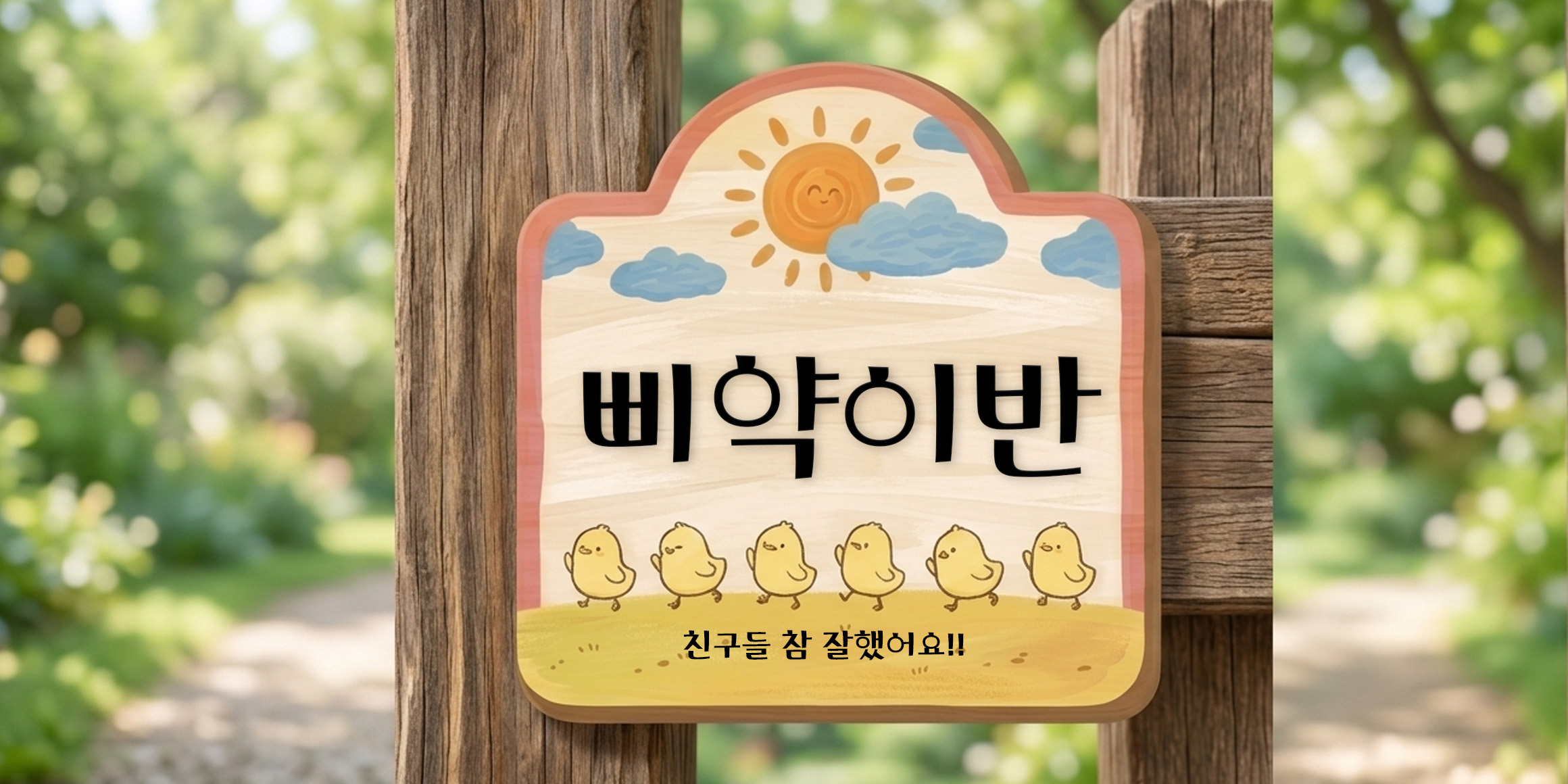 DX삐약이 font in use