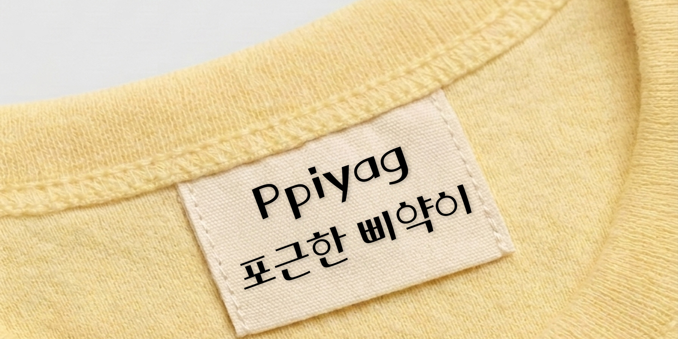 DX삐약이 font in use