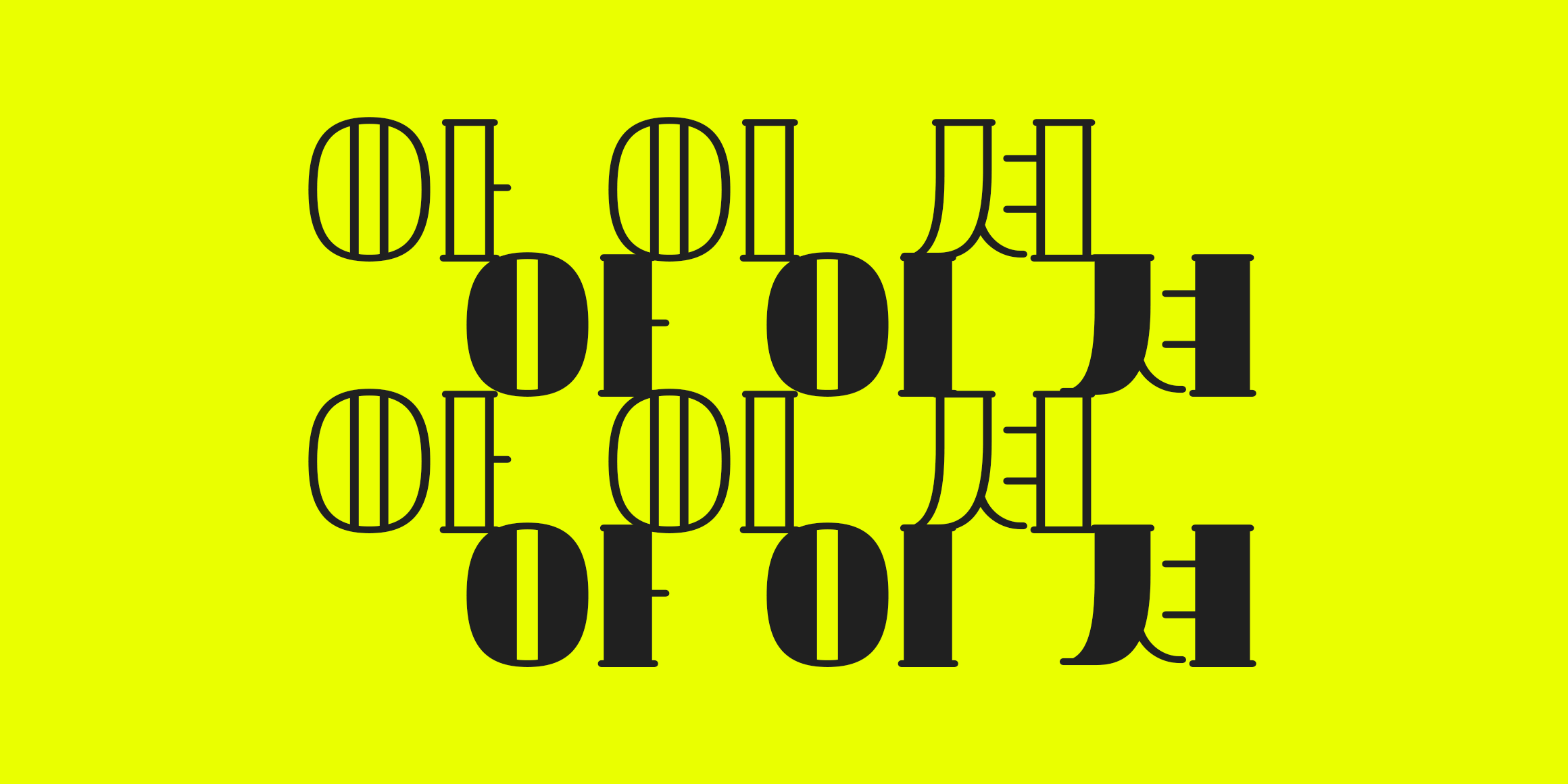 Dain LimeSlice font in use