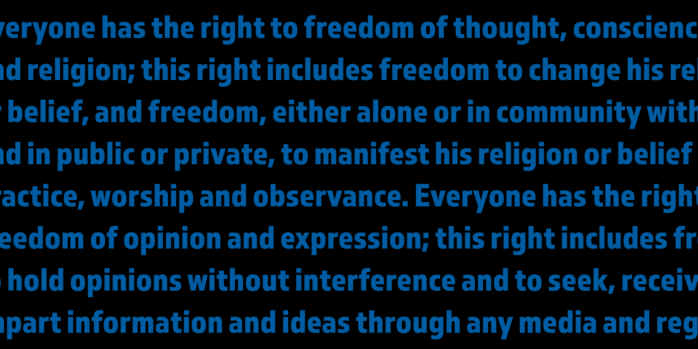 Almaq font in use