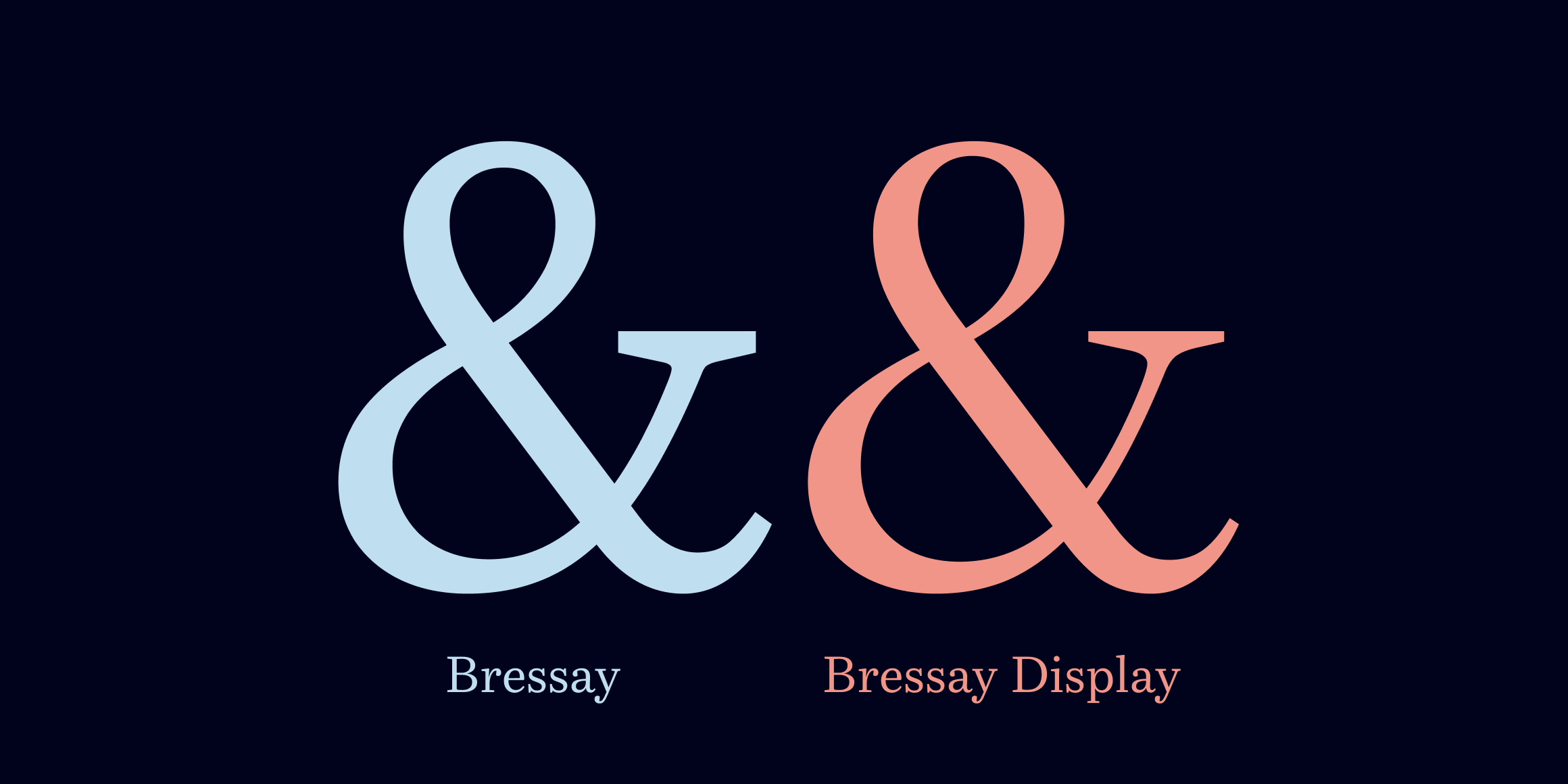 Bressay font in use
