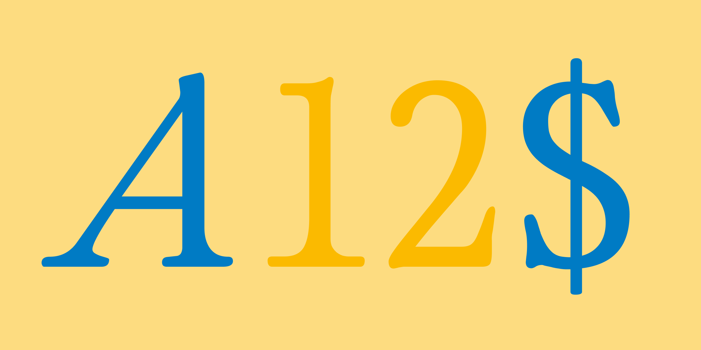 Magpie font in use