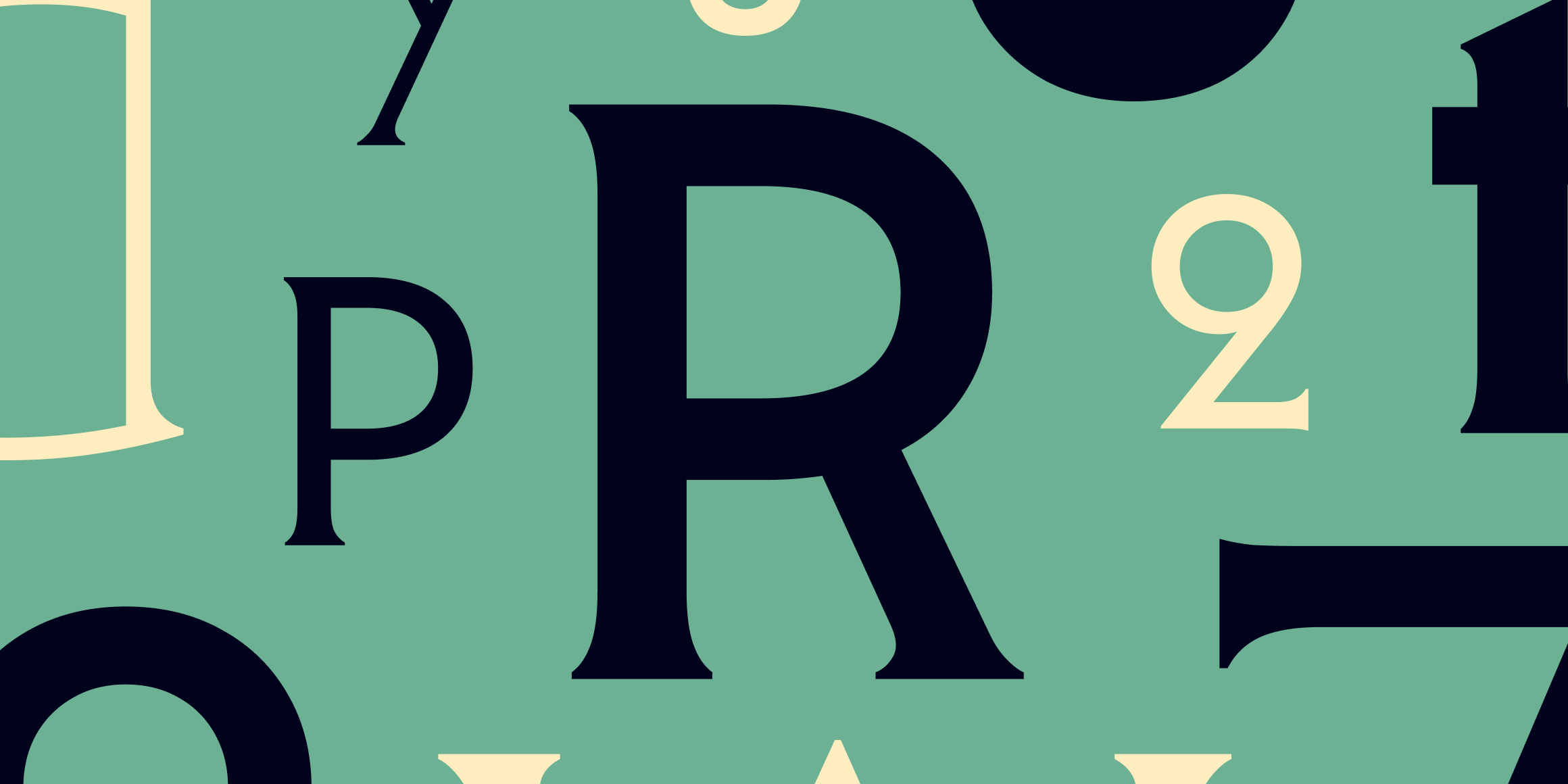 Mendl Serif font in use