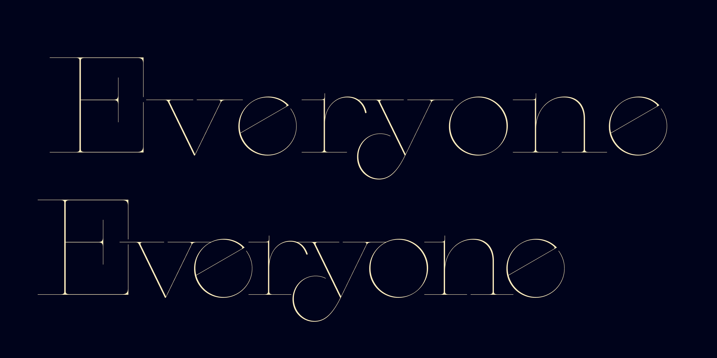 Neumond font in use