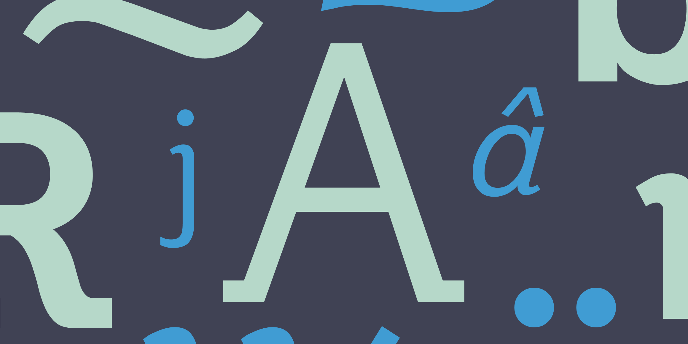 Plume font in use