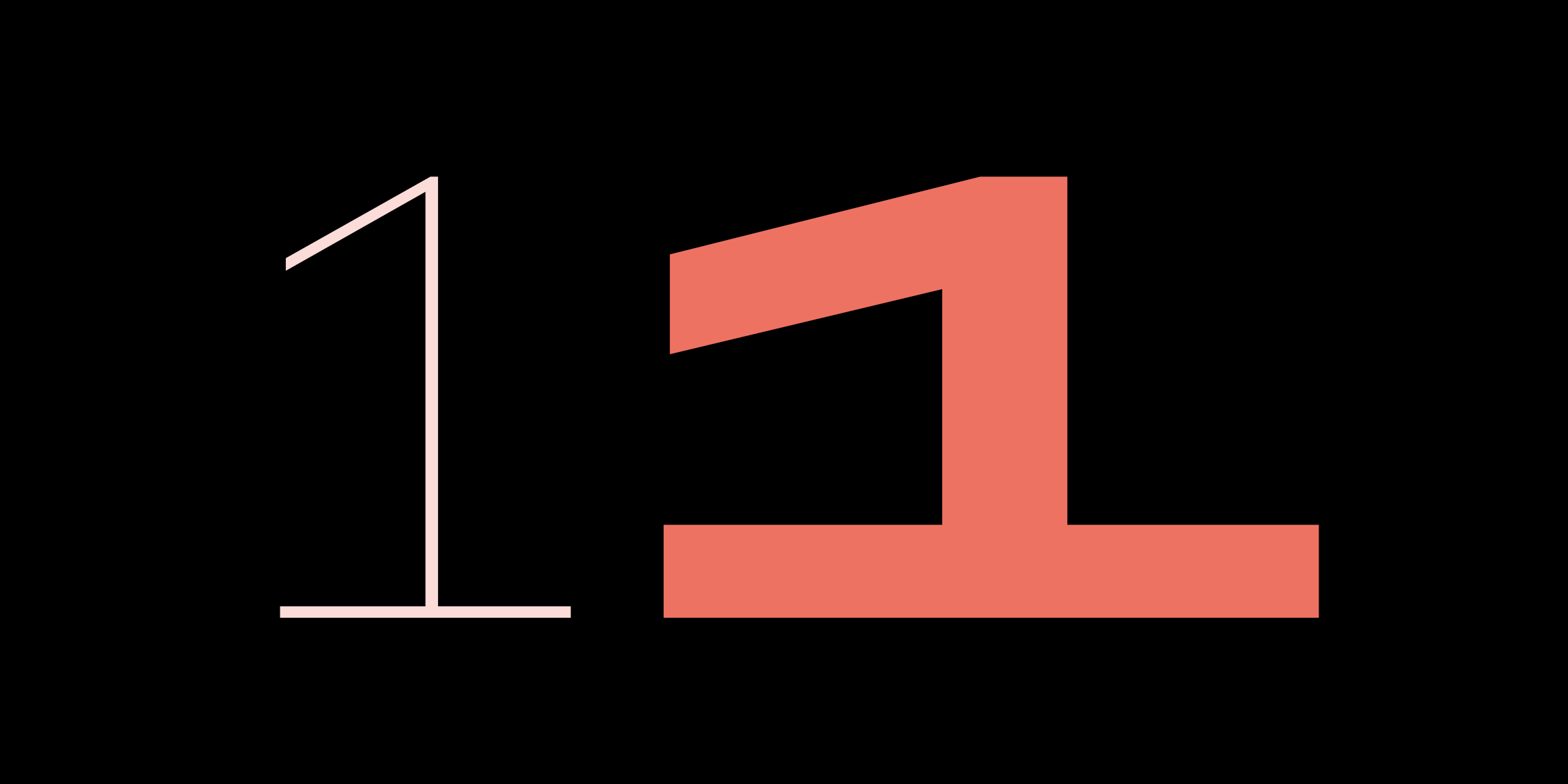 Widescreen font in use
