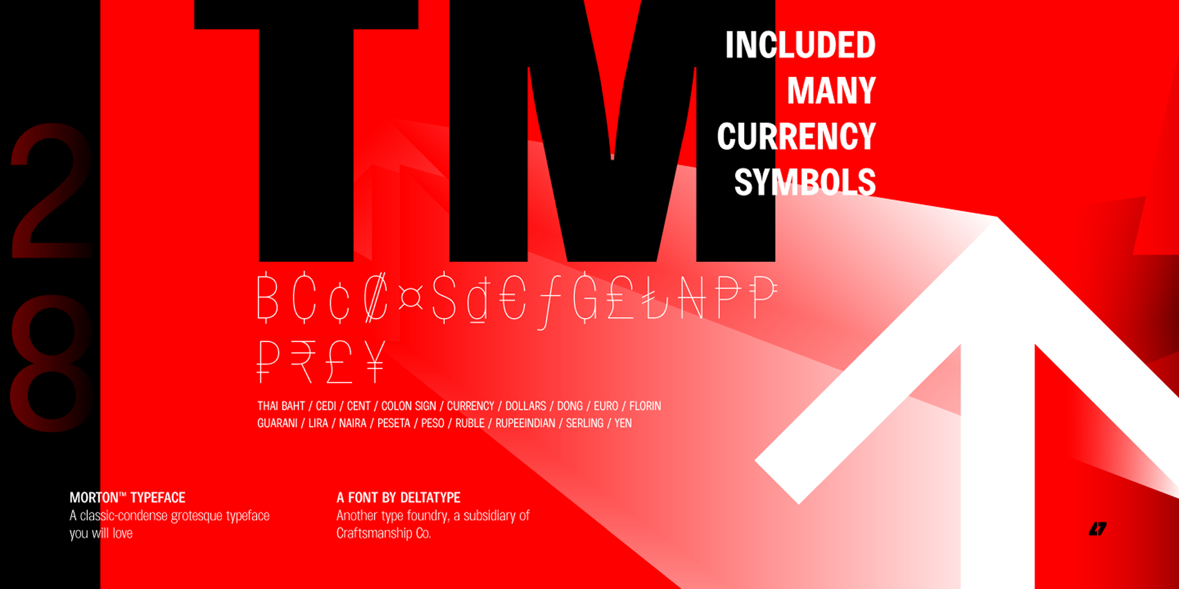 Morton font in use