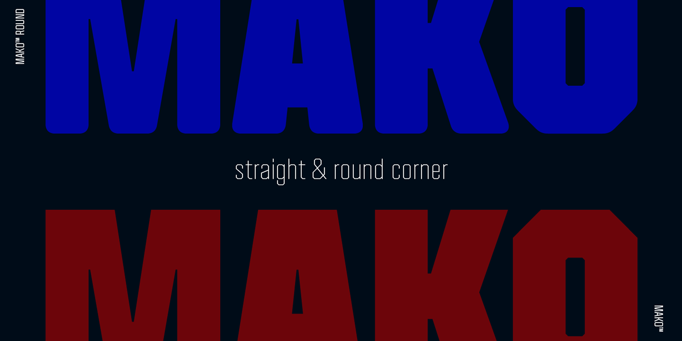 Mako font in use