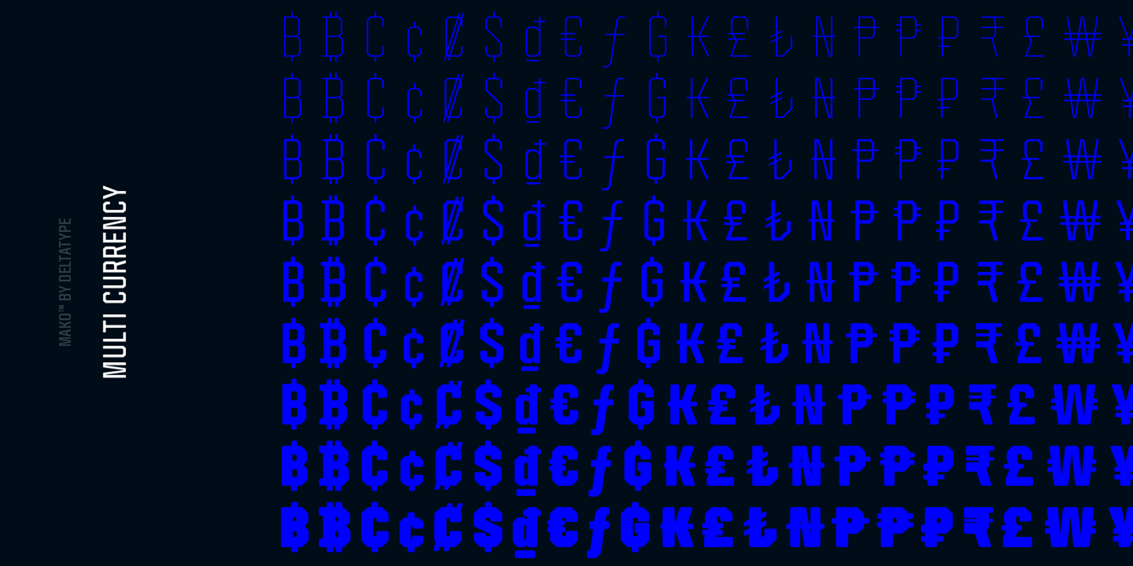 Mako font in use