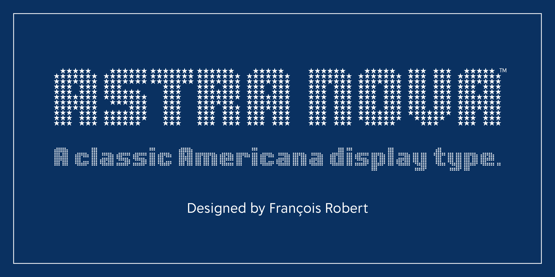 Astra Nova font in use