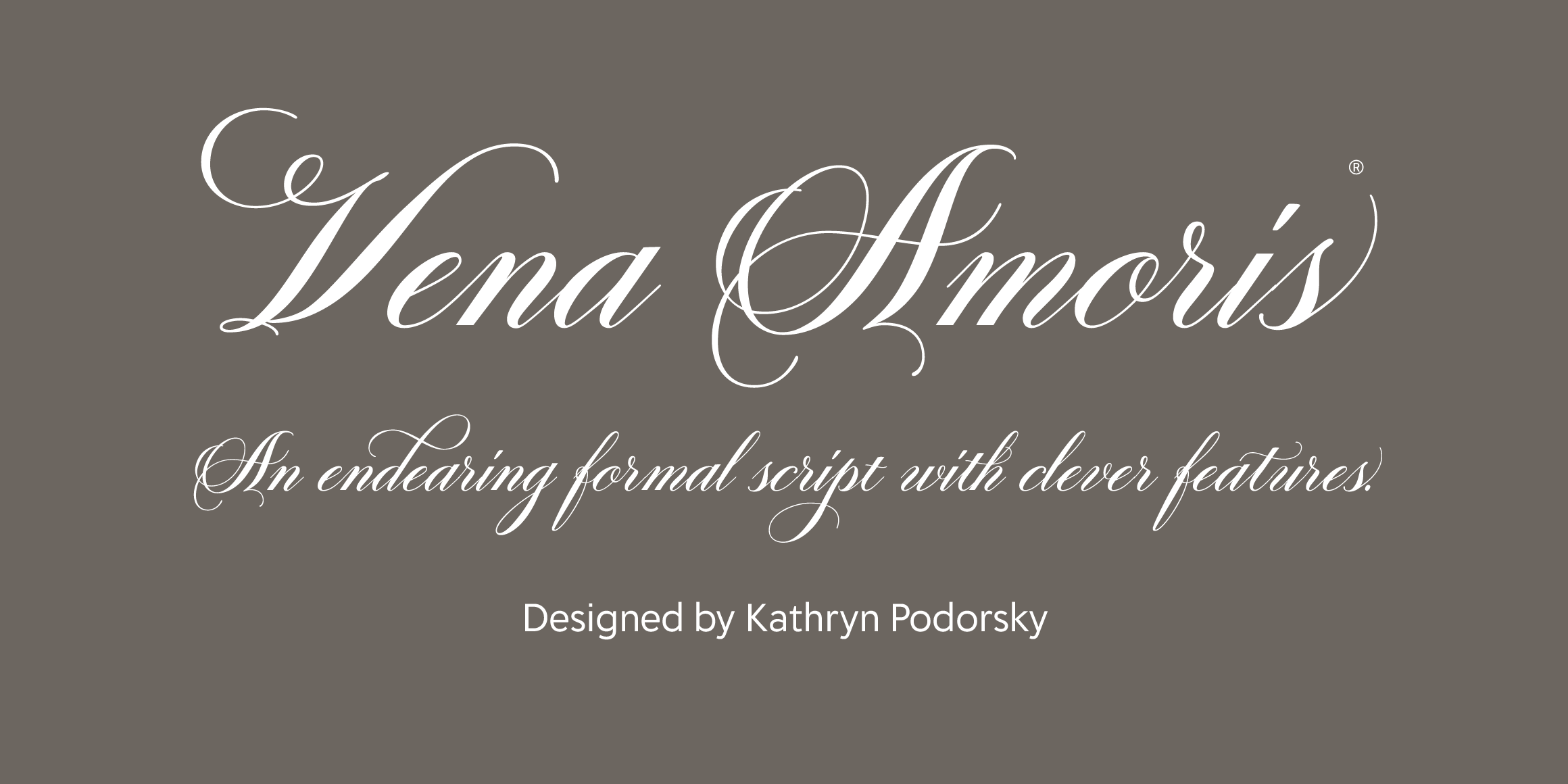 Vena Amoris font in use
