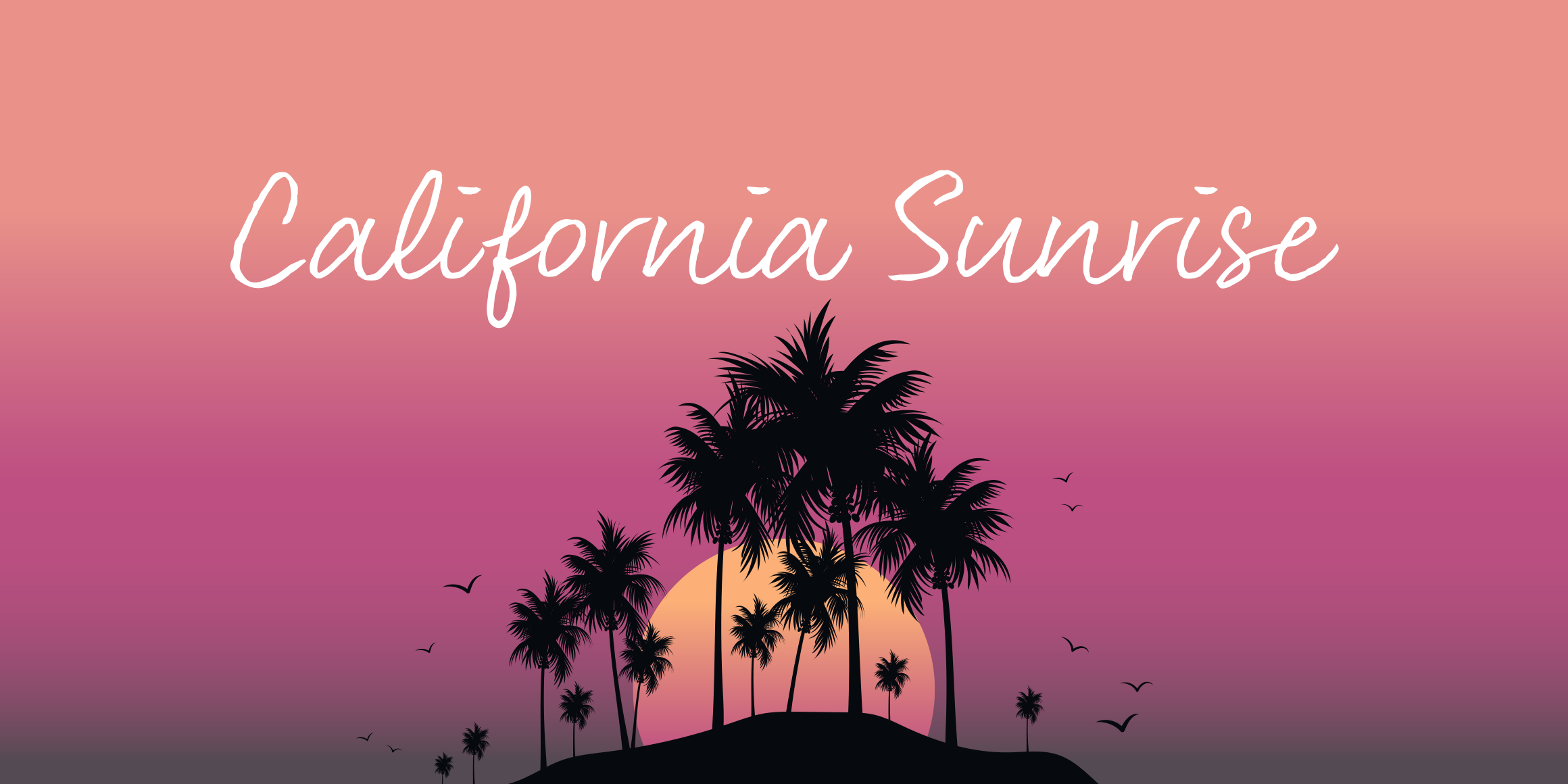 STM California Sunrise font in use