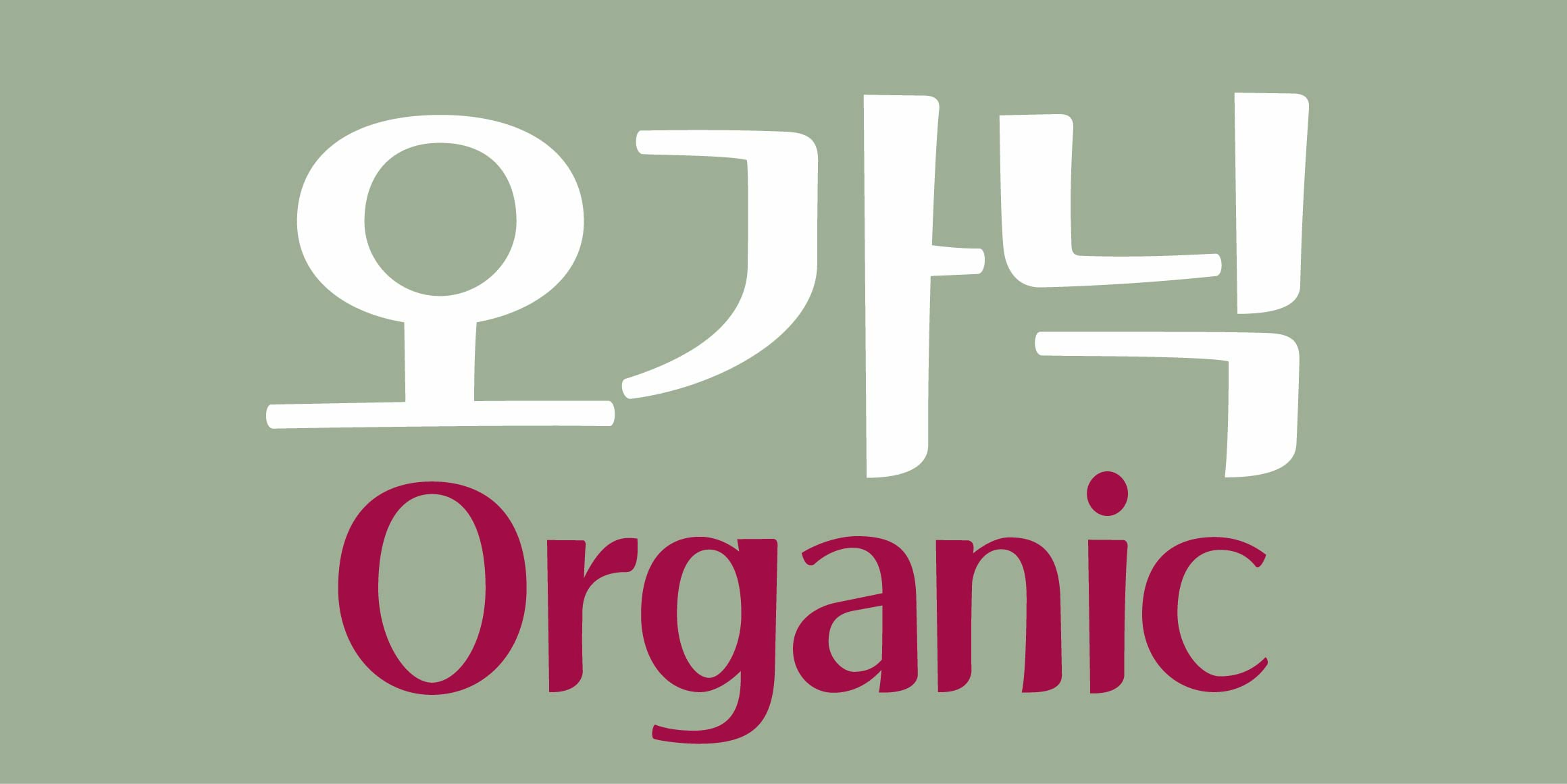 DR오가닉 font in use