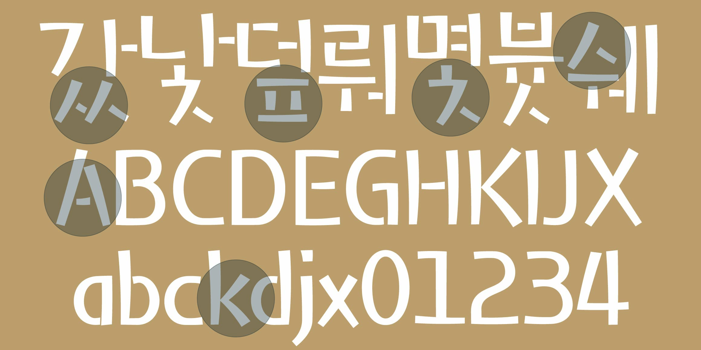DR만다린 font in use