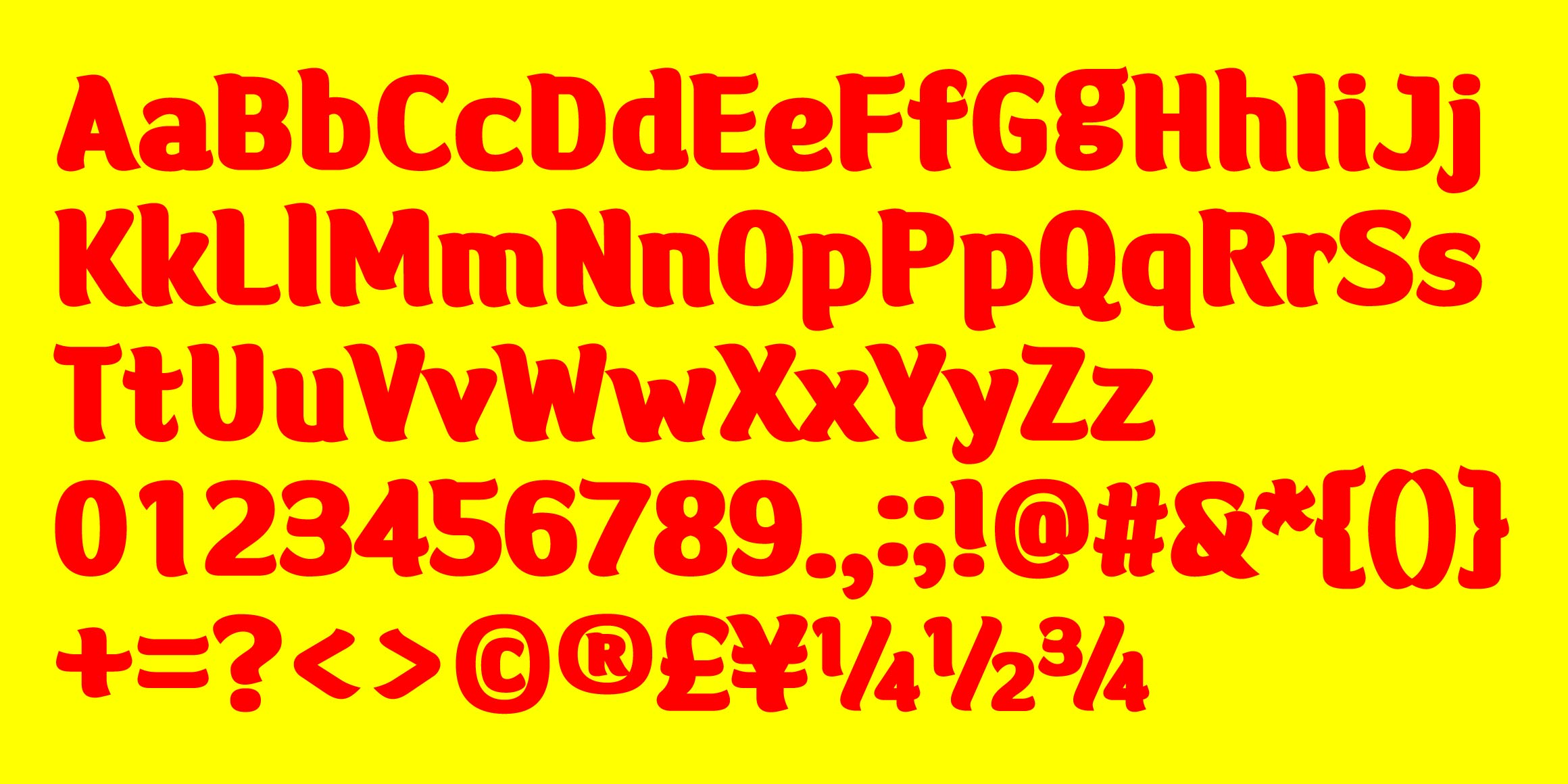 DRMarket2 Hongdae font in use