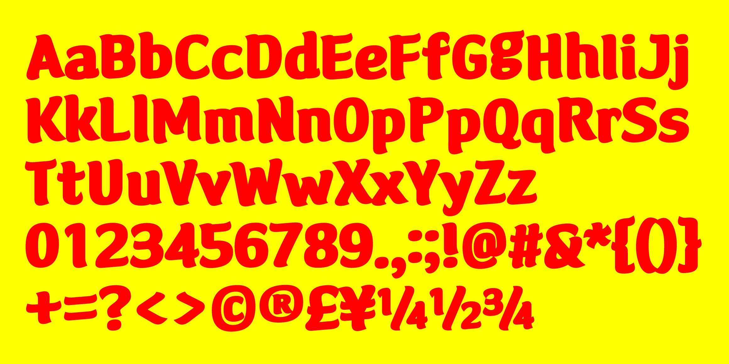 DRMarket2 Hongdae font in use