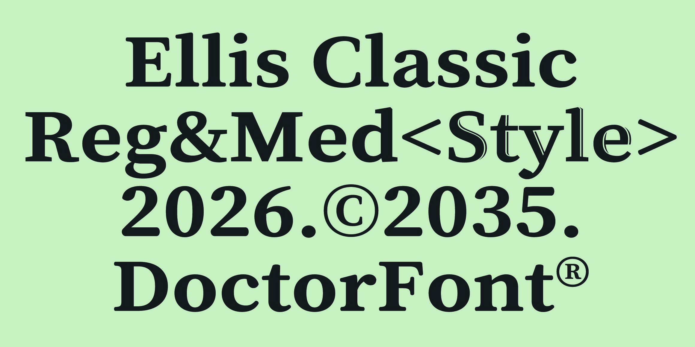 DR앨리스 font in use