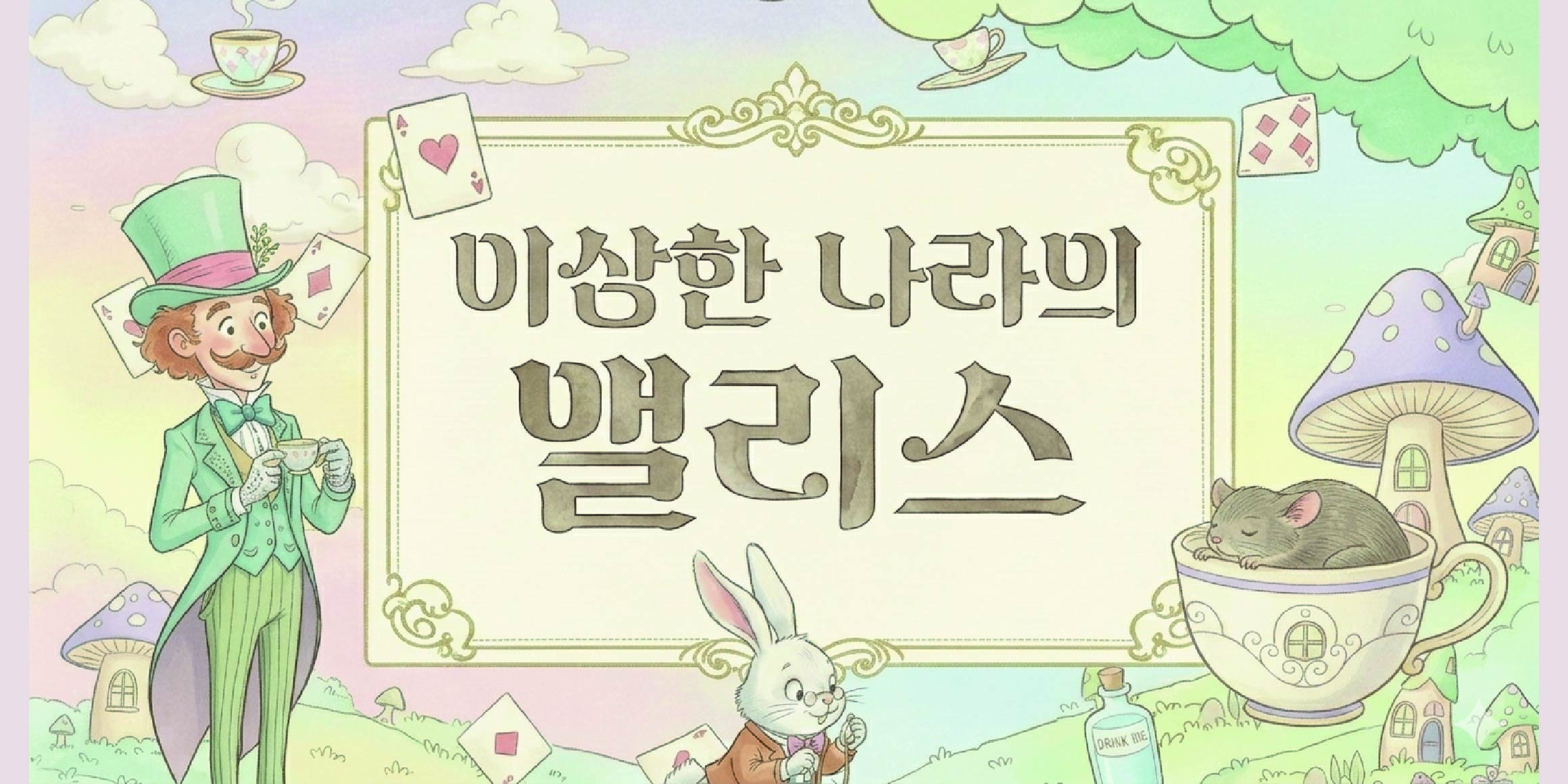 DR앨리스 font in use