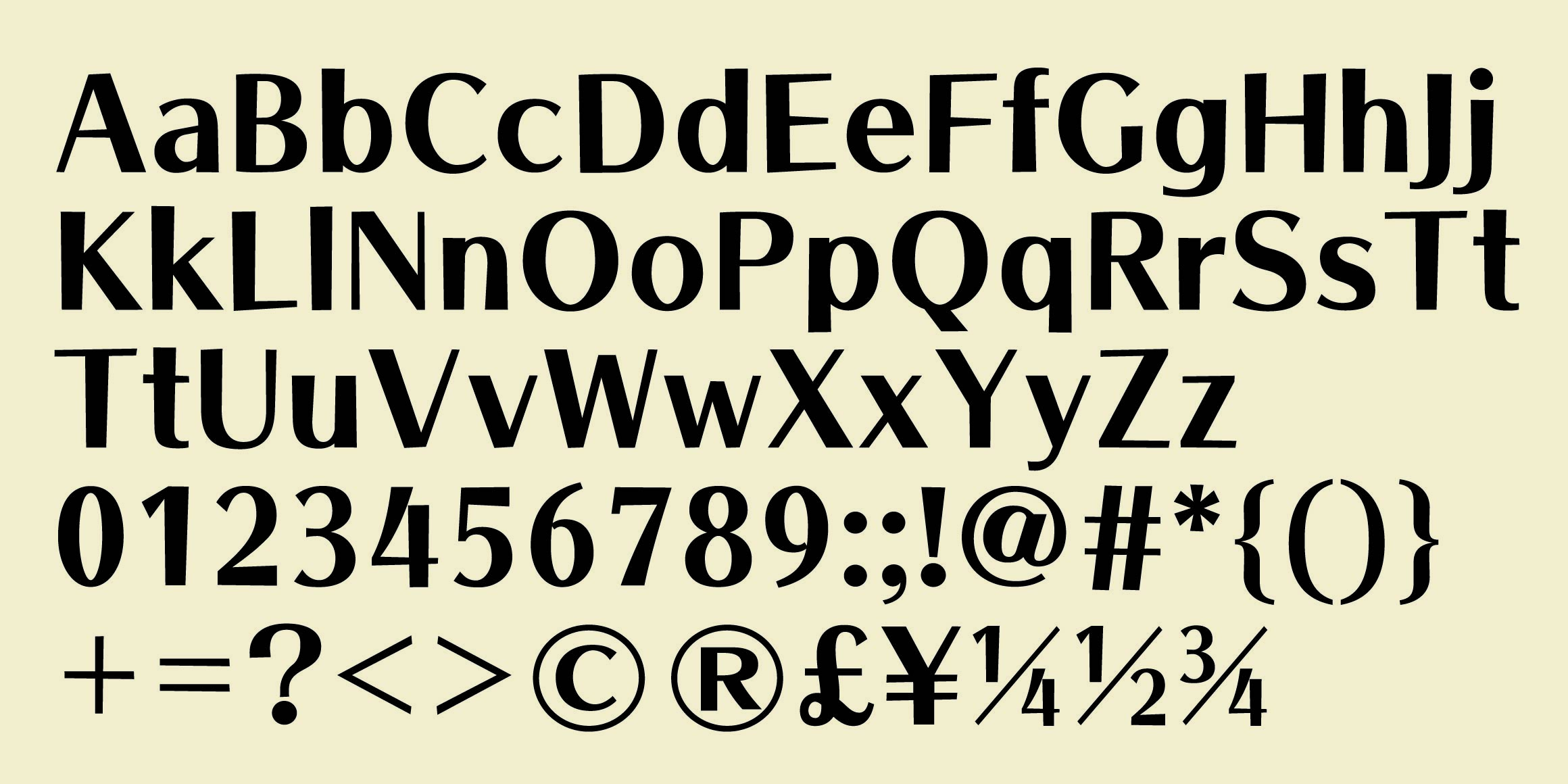 DR크런키 font in use