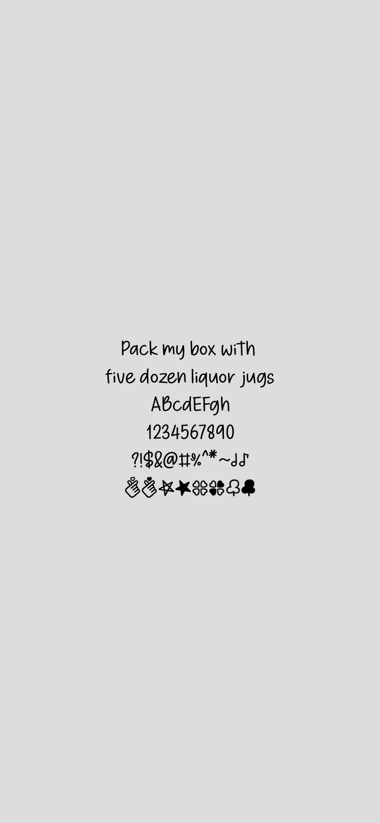 Egg9 단정한글씨체 font in use
