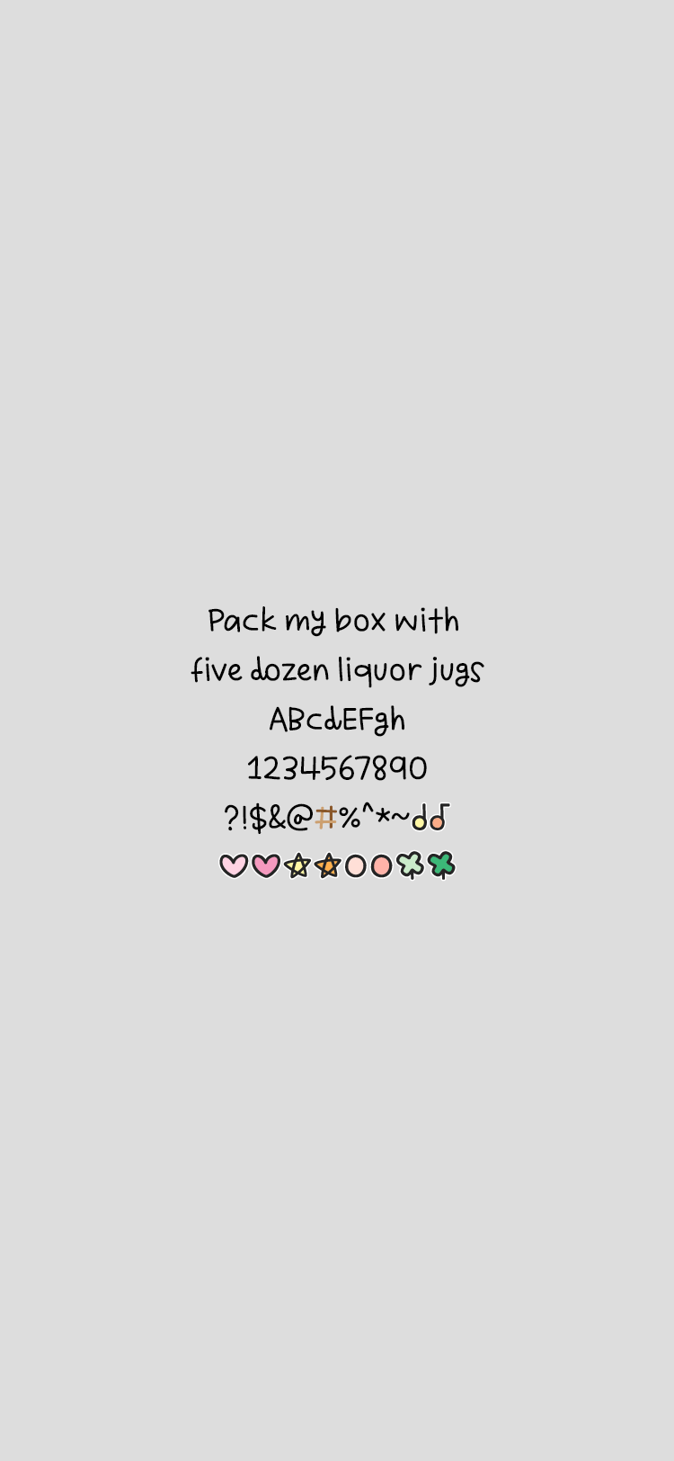 Egg9 쪼꼬릿우유 Regular  font in use