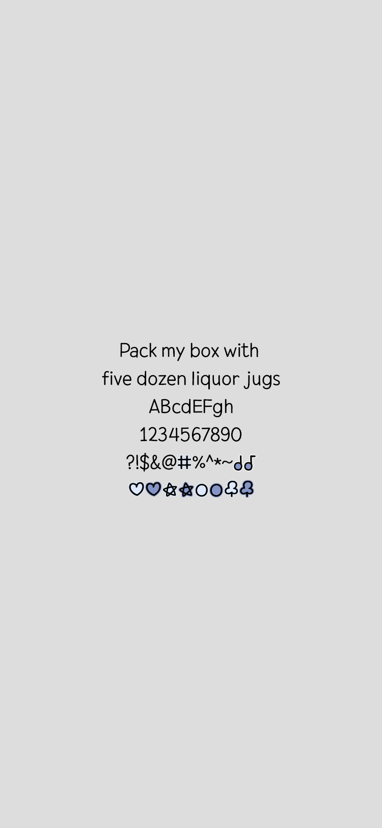 Egg9 베리베리블루플레인 font in use