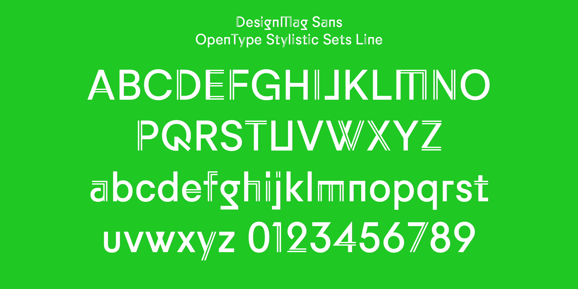 DesignMag Sans font in use
