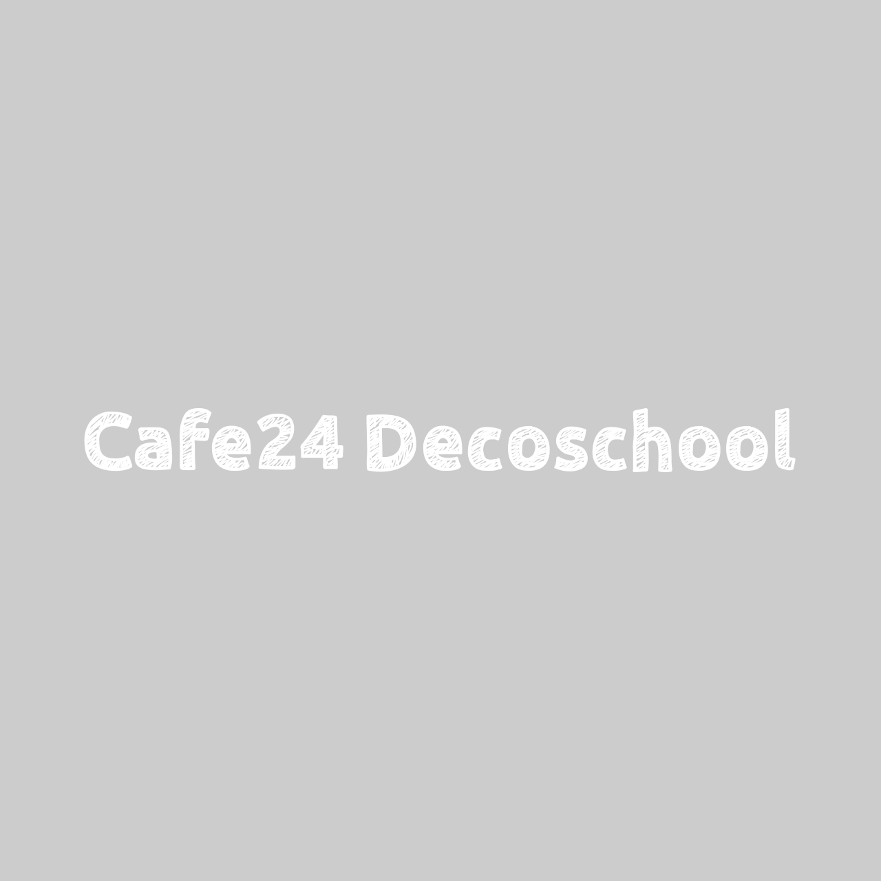 Cafe24 Decoschool font in use
