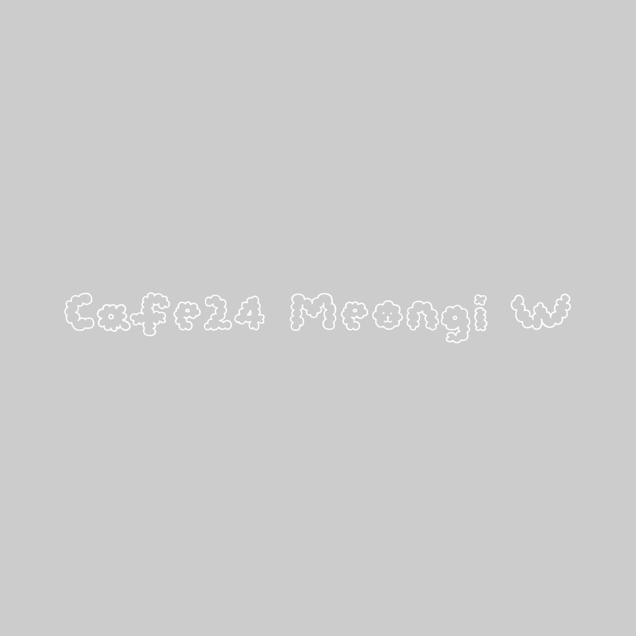 Cafe24 Meongi W