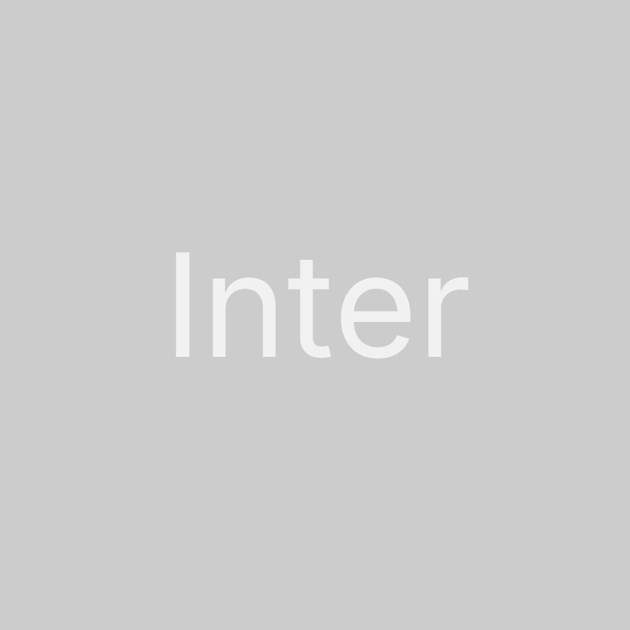 Inter font in use