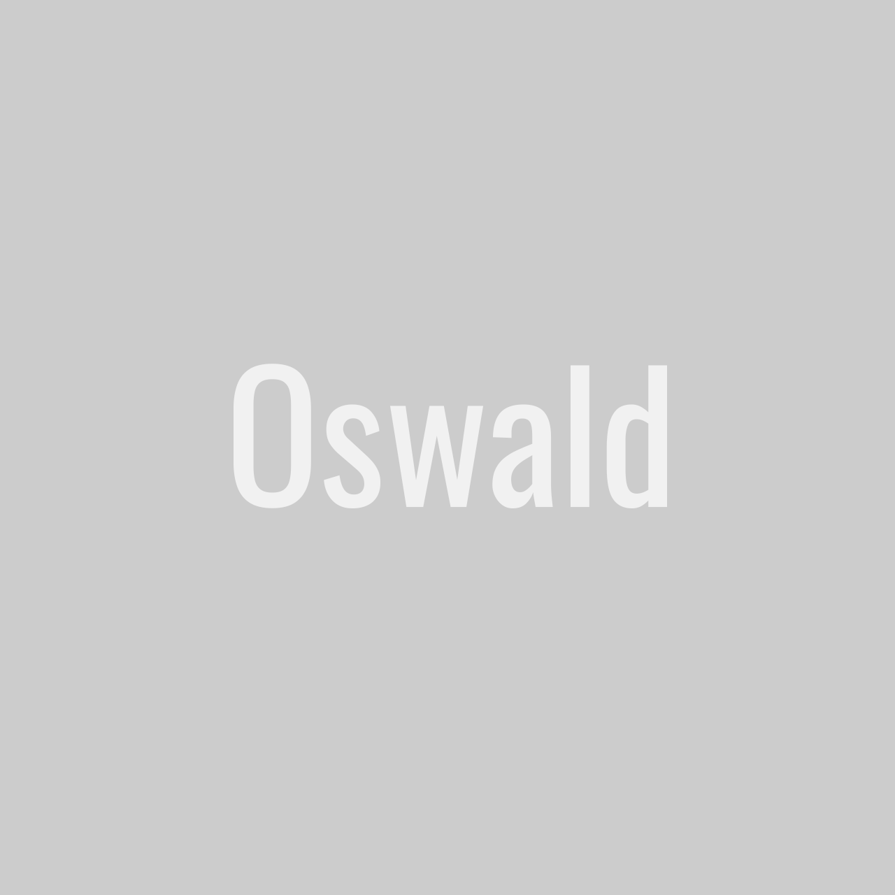 Oswald font in use