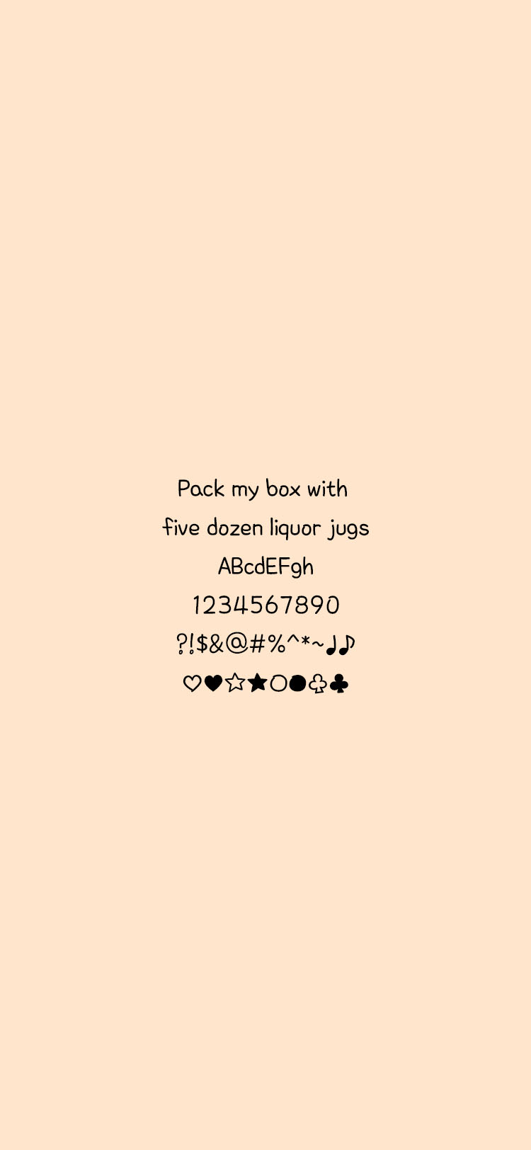 Iam 팝콘 font in use