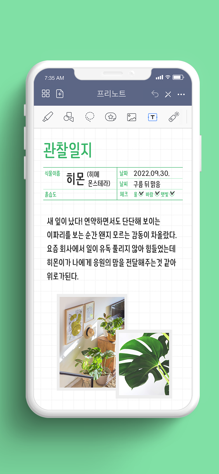 Iam 스투키 font in use