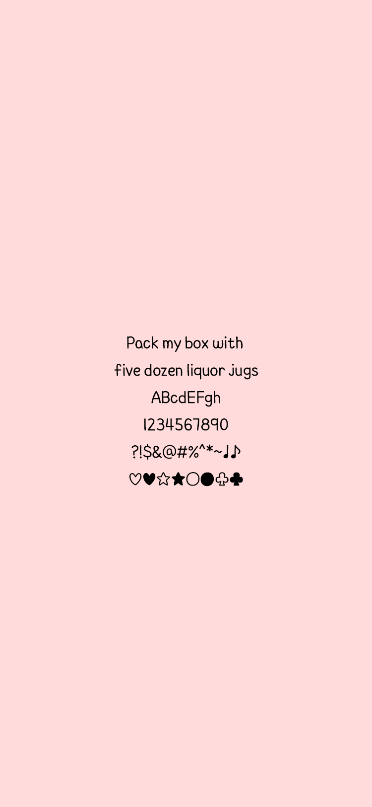 Iam 김꽃님 font in use