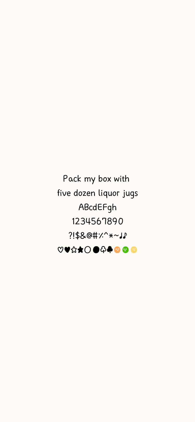 Jj일상로그 font in use